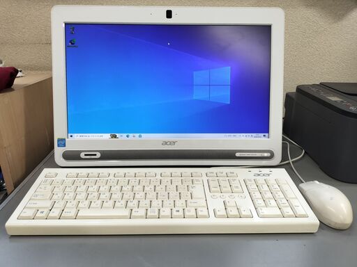 acer Aspire ZC-602 一体型 デスクトップ パソコン 中古 動作品