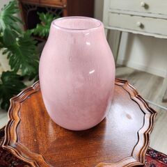 ガラスのフラワーベース