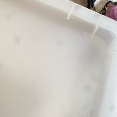 IKEA FIRRA フィッラ ふた付きボックス, 半透明,の画像