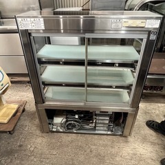 【美品！】ダイワ　K N 301B3 ケーキ冷蔵ショーケース 2015年　50/60Hz キャスター付き　100V 後ろ開き＋7℃〜＋15℃まで【動作問題なし】の画像