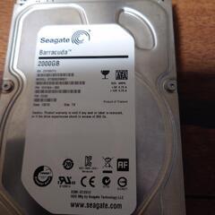 SEAGATE Barracuda 内蔵3.5inchHDD 2TB  3台の画像