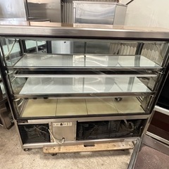 大穂製作所 OHGU -1200 冷蔵ケーキショーケース　前開き　50/60Hz 100V 3℃〜10℃【動作問題なし】の画像