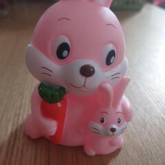 JA紀の里 レトロうさぎちゃん ソフビ 貯金箱の画像