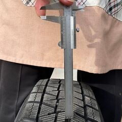 155/80R13  スタットレス 23年製 ブリヂストン アイスパートナー2 スチールホイール付きの画像