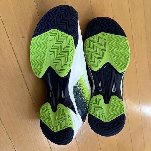 値下げ！YONEX テニスシューズ メンズ レディース兼用26.5cm ホワイト