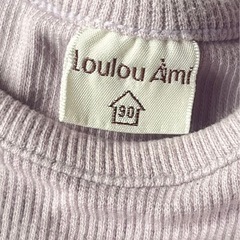 Loulou Ami 切り替えトップス 半袖 キッズ 90の画像