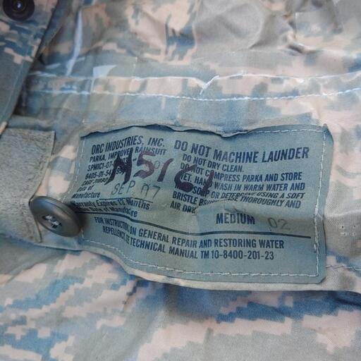米軍レインコート
