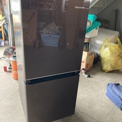 Hisense ハイセンス HR-G13B‐BR 2ドア冷蔵冷凍...
