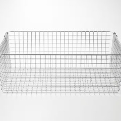 無印良品ステンレスワイヤーバスケット