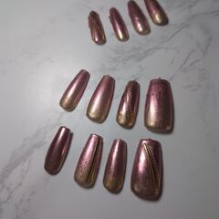 ハンドメイド　ネイルチップ　の画像