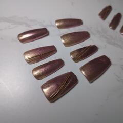 ハンドメイド　ネイルチップ　の画像