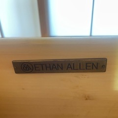 米ブランドETHEN ALLEN ドレッサー&チェアの画像