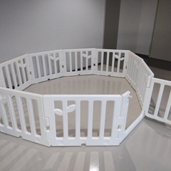 サークルガード(白：プラスチック)【町田市再生家具】241848