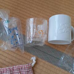 女の子 雑貨 巾着 バレッタ 毛糸編み まとめ売りの画像