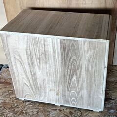 桐製3段チェスト キャビネット タンスの画像