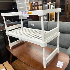リサイクルショップどりーむ天保山店　No14901　押入れラック　２個セット　ラック　幅調整可能　重ねても並べてもOKの画像