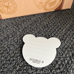 ミキハウス　ダブルビー　ギフトボックス　　メッセージカード付きの画像