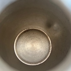 【GO-278】茶入 茶筒 茶道具 錫 間村自造の画像