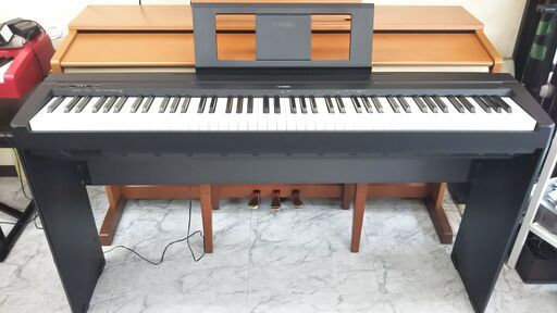 電子ピアノ YAMAHA ヤマハ P-45B(スタンド/ペダル付) 2019製 動作品
