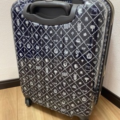 ムーミン キャリーケース キャリーバッグ 機内持ち込みサイズの画像