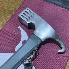 ペグハンマー ペグ付き　ペグ抜き テント タープ 設営 キャンプ用品 DIYの画像