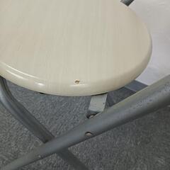 パイプ椅子の画像