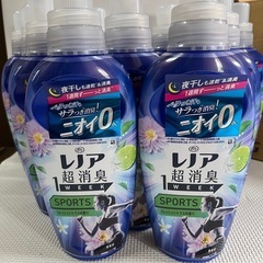 レノア 超消臭1WEEK 柔軟剤 SPORTS フレッシュシトラス 本体 530mL×12の画像