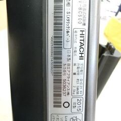 2015年製 日立 コードレス スティッククリーナー PV-BC500 メタリックシルバーの画像