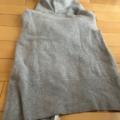 DRESSTERIOR 刺繍ジップアップパーカー　グレーの画像