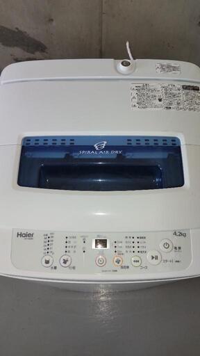 【中古】2020年製JW-K42M ハイアール 4.2kg
