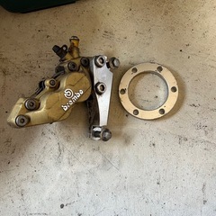 SR400 SR500 フロントブレーキ320mm化