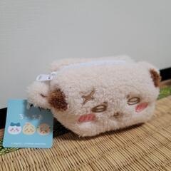 【未使用】ちいかわ もこもこフェイスポーチ ラッコ