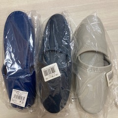 未使用抗菌スリッパ3セットの画像