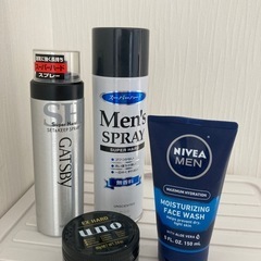 メンズヘア、フェイスケア