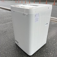 ☆  中古品  洗濯機 穴なし槽 SHARP シャープ 6kg 2019年製 ES-GE6D ホワイト  
 ☆ 