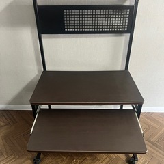机 オフィス PCデスク パソコン ワークデスクの画像
