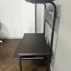 机 オフィス PCデスク パソコン ワークデスクの画像