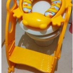トイトレ ベビー 補助便座 ステップ付き 