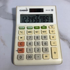 ☆値下げ☆K2410-584 CASIO 電卓 MW-100T ...