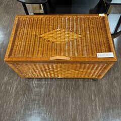 ラタンベンチ収納庫