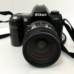 フィルムカメラ 一眼レフ NikonF80  レンズ・ネックホル...