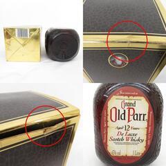 Old Parr (オールドパー) ウイスキー 12年 Grand Old Parr スコッチウイスキー 箱付 1000ml 1L 40度 洋酒 古酒 未開栓 未使用品 【コンプオフ金沢野々市店】の画像