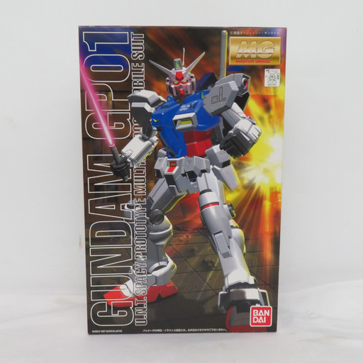 BANDAI MG 1/100 RX-78 GP01 GP01ゼフィランサス 機動戦士ガンダム0083 STARDUS 未組立品 箱イタミ有 バンダイ プラモデル 【コンプオフ金沢野々市店】