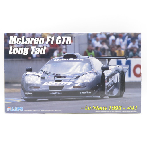 未組立品 1/24 マクラーレンF1 GTR ロングテール ル・マン 1998 #41 「リアルスポーツカーシリーズ No.57」 [125800] フジミ模型 フジミモケイ プラモデル 【コンプオフ金沢野々市店】