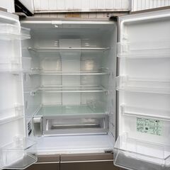 苫小牧発 panasonic / パナソニック 500L 6ドア 2020年製 ノンフロン 冷蔵庫 nr-f506hpx-n形 はやうま冷凍  自社配送ありの画像