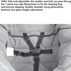 ベビーカー　フットマフ　シート　防寒　暖かいの画像