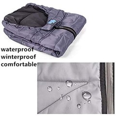 ベビーカー　フットマフ　シート　防寒　暖かいの画像