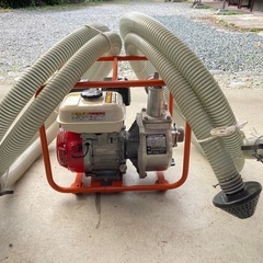 決まりました→工進(コーシン)エンジンポンプSEH-A50X 4サイクル　インアウト用ホース付き 　