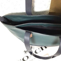 新品コーチ　トートバッグ　ハミルトン トート　グリーン　フォレスト　ミッドナイトの画像