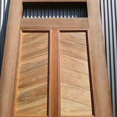 建具　ドア　引き戸　ピーラ　無垢　DIY　Bの画像